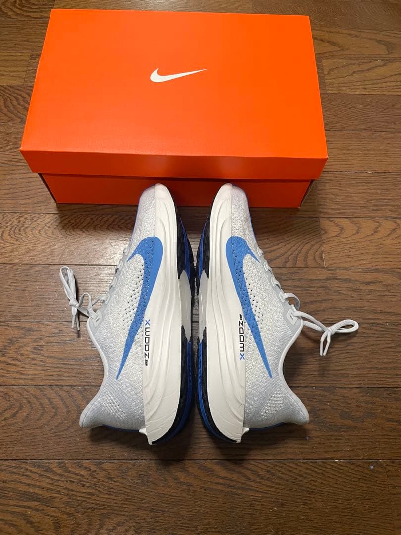 ナイキ ペガサス プラス　Nike ZoomX スパイクシューズ グレー/ブルー