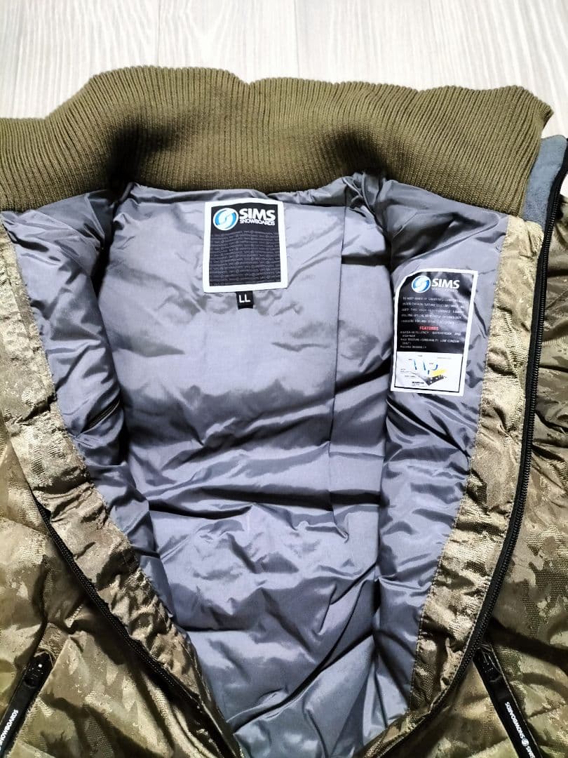 早いもの勝ち！美品　激安！上下セット　SIMS スノーボードウェア　LL