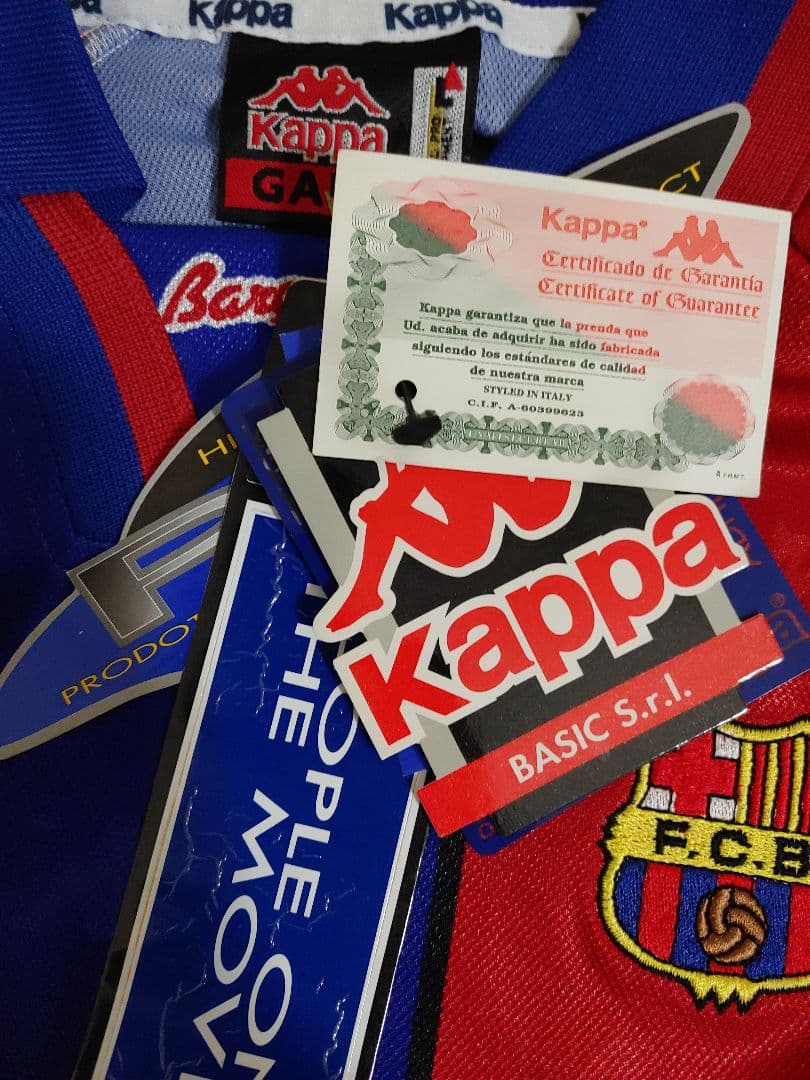 【未使用タグ付き/希少】正規品　バルセロナ　ロナウド　長袖ユニフォーム