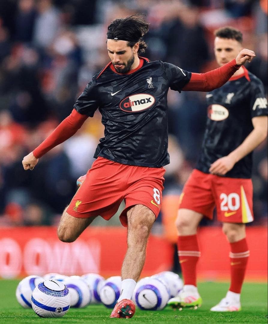 リバプールFC ナイキ エアマックス プレマッチジャージ24-25(新品未使用)