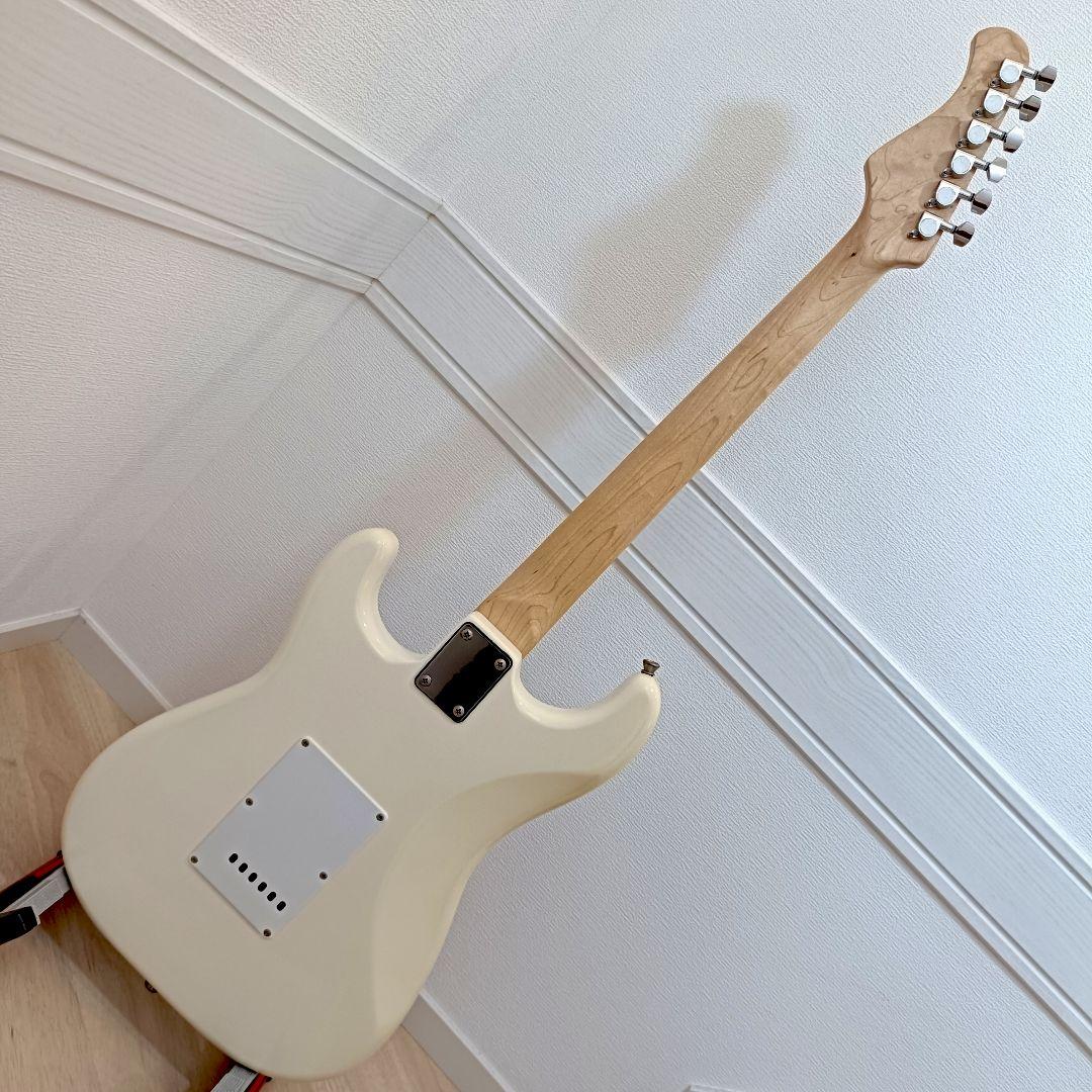 メンテ済｜Bacchusストラトキャスター ホワイト