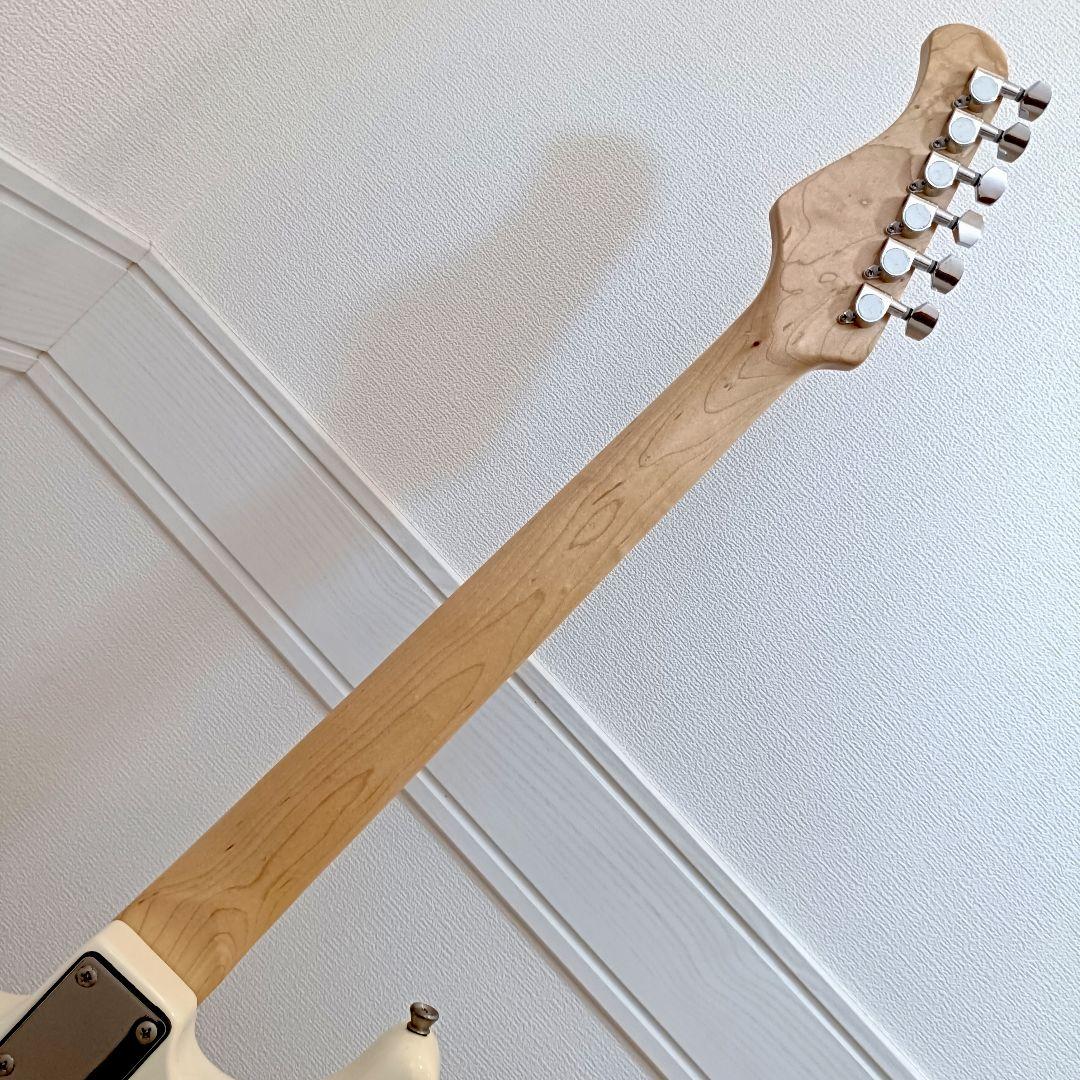 メンテ済｜Bacchusストラトキャスター ホワイト