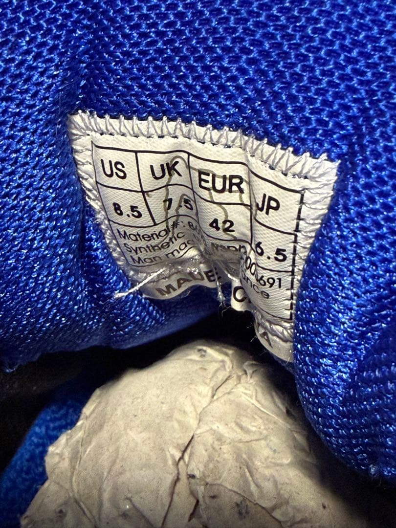 AND1 バスケットボールシューズ 赤青