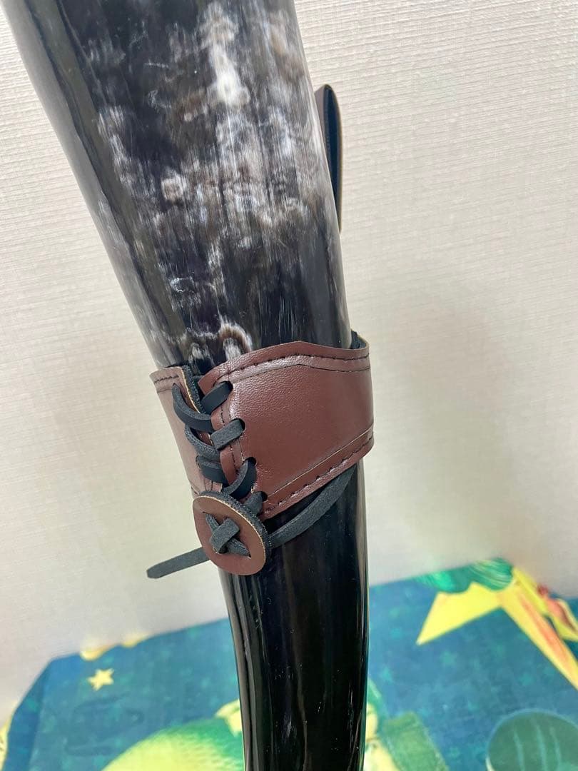 ヴァイキング ドリンキングホーン 角杯 ホーンカップ 400ml 4点セット