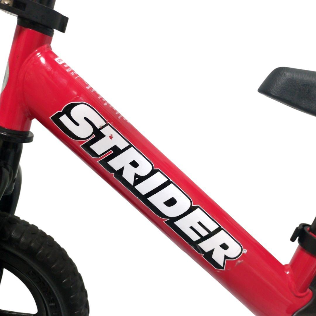 【極美品】STRIDER SPORT 12インチ バランスバイク 赤