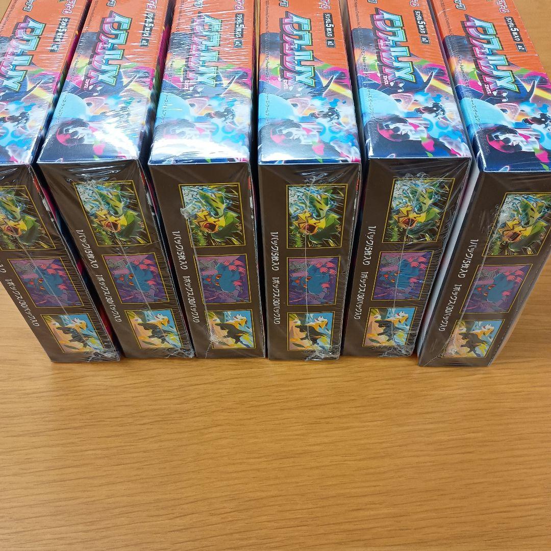 インフェルノX BOX ×6【未開封シュリンク付き】ポケモンカードゲーム