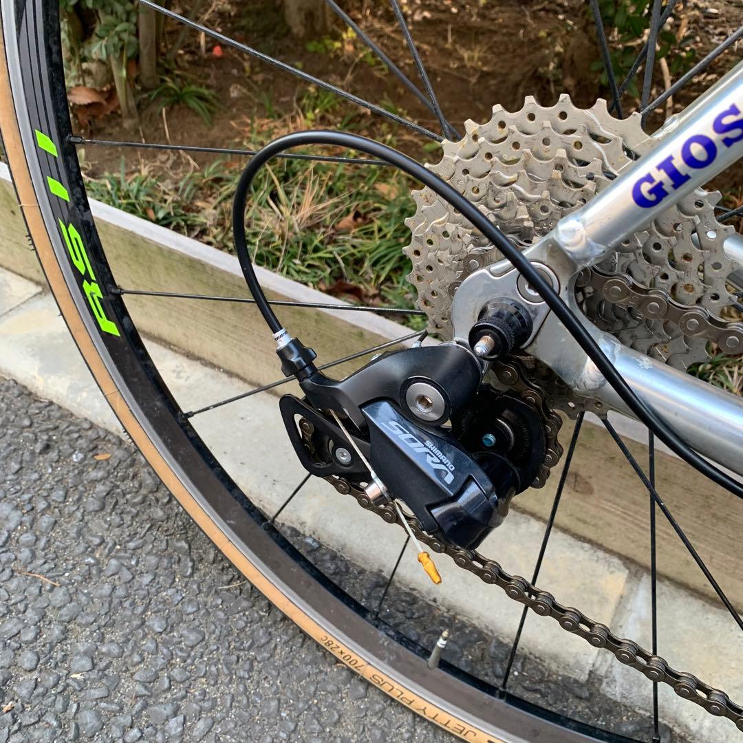 GIOS ジオス 街乗り 完成車 フロントラック ロードバイク クロスバイク