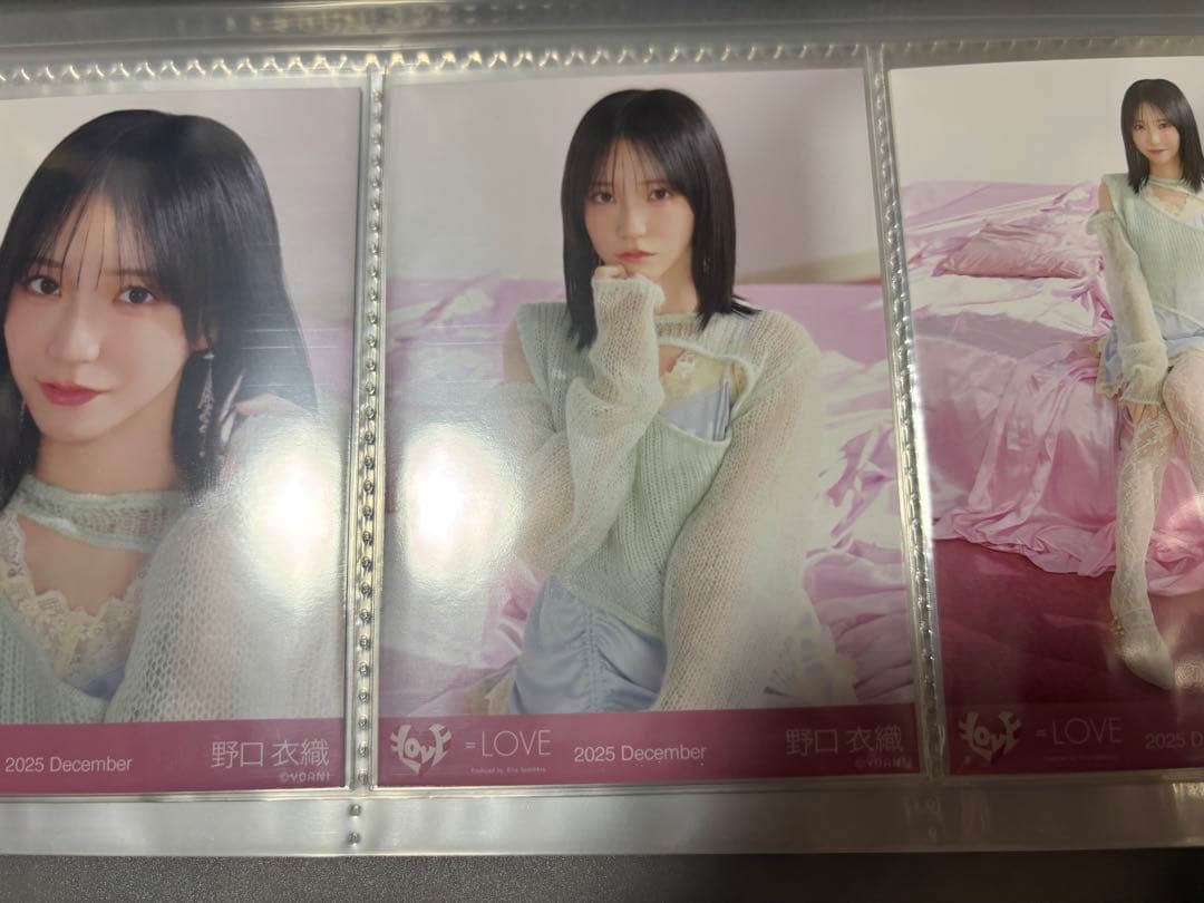 野口衣織 生写真 13種 コンプ まとめ売り（2月15日まで出品予定）バラ売り可