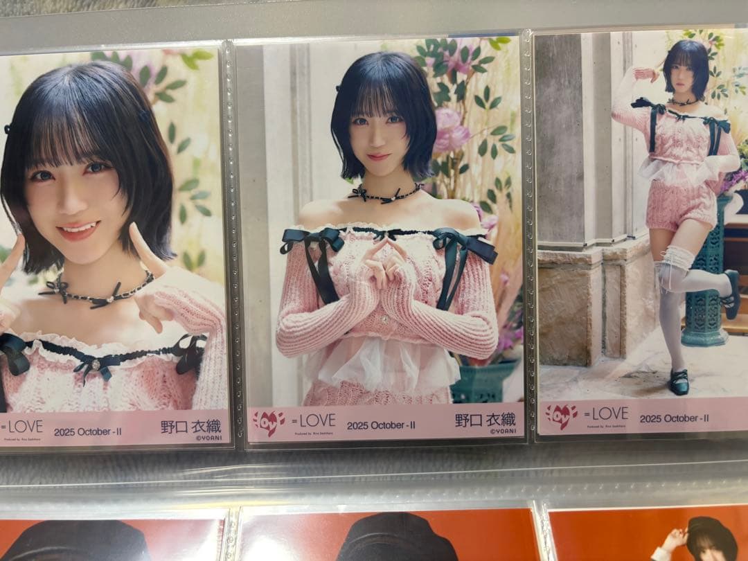 野口衣織 生写真 13種 コンプ まとめ売り（2月15日まで出品予定）バラ売り可