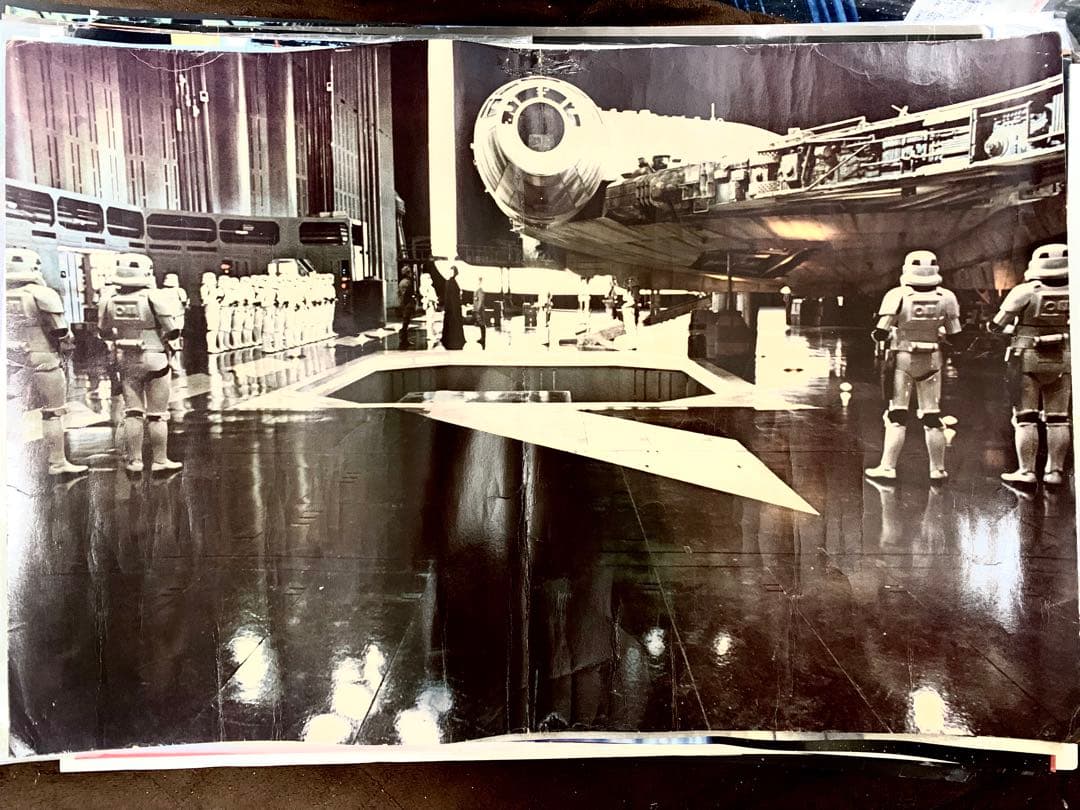 SW2 ポスター　Ｂ２　スターウォーズ　第１作目　アメリカ製　かなりレア‼️