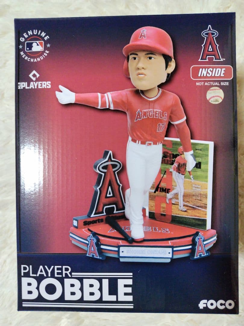 【限定200個】大谷翔平選手米スポーツ表示バッティングボブルヘッド人形新品