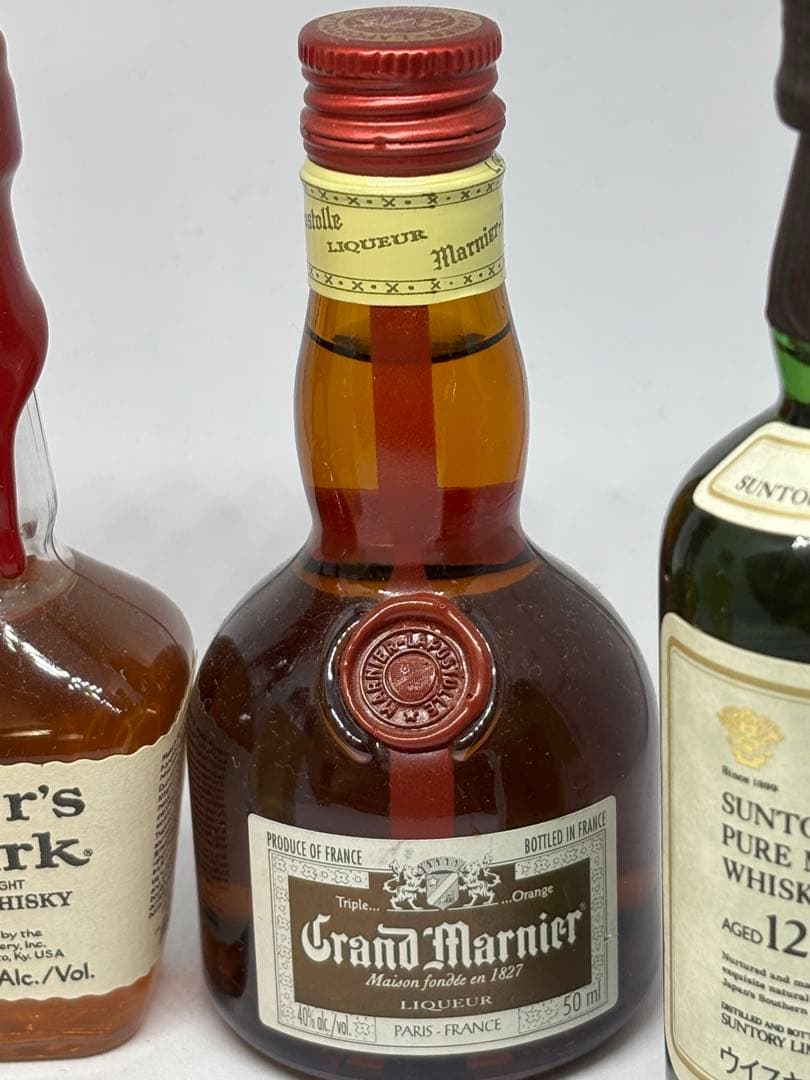 白州 12年 竹鶴 12年 グランマルニエ など 各/ 50ml 5本まとめ