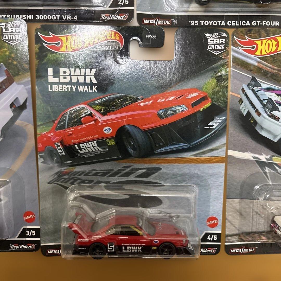 【絶版品】HWマウンテンドリフターズ 5種￼（LB-ER34 SS赤/黒）他