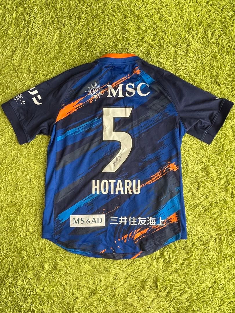 V・ファーレン長崎　山口選手 シャツ 5番 サイン入り