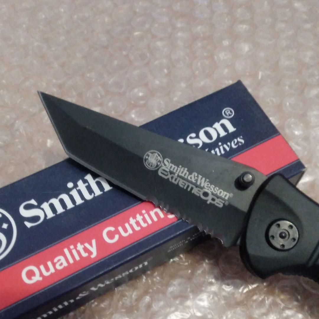 スミス＆ウェッソン。ナイフ。未使用。