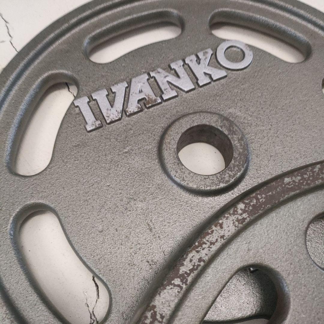 7/1001m01 IVANKO 45ポンド ダンベルプレート　2枚