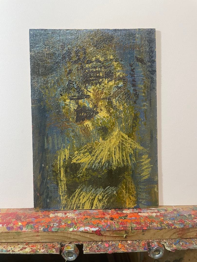 齋藤賢司KenziSaitouによる油彩画