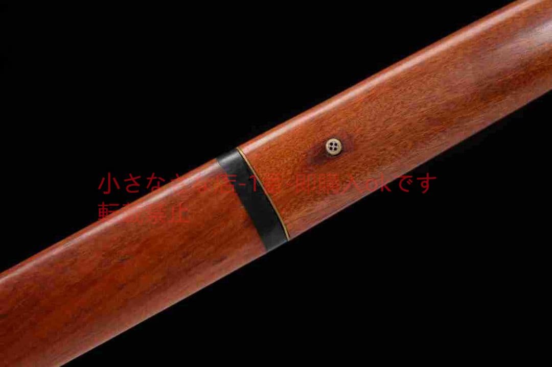 シンプル梅唐横刀酸枝木タイプ 古兵器 武具 刀装具 日本刀 模造刀 居合刀