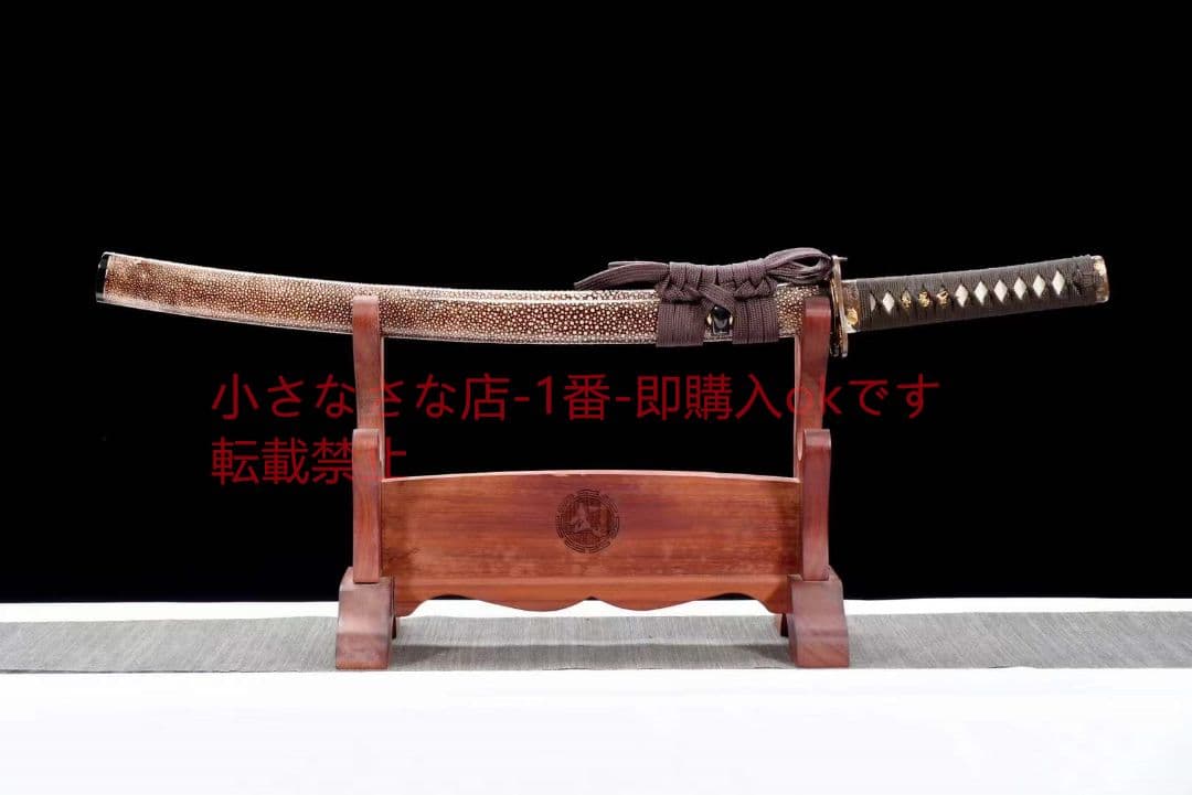 20寸T 10焼刃三色研磨『遊龍踏雪』武具　刀装具　日本刀　模造刀 居合刀