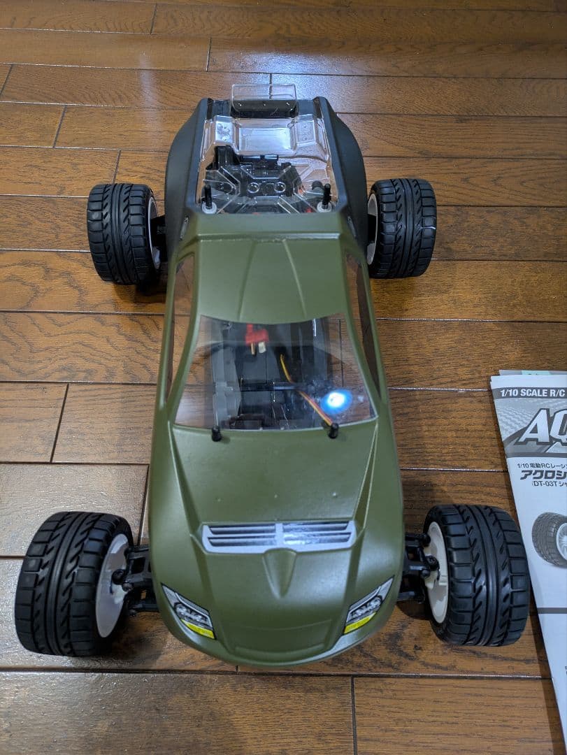 タミヤ 1/10 電動RCカーシリーズ アクロショット DT-03T