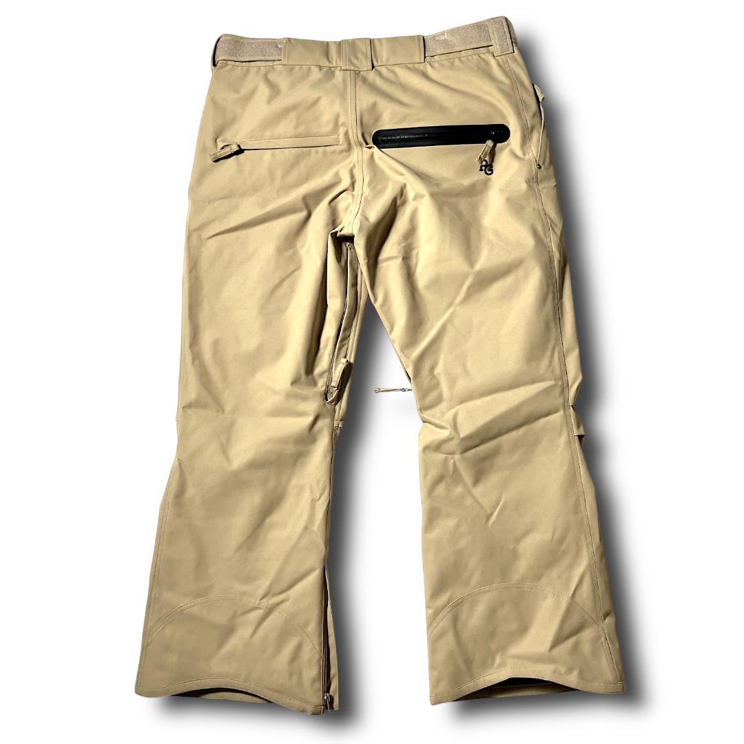 ベージュ パーリーゲイツ 定3.9万 防汚防水防風 ストレッチ スノーウェア M