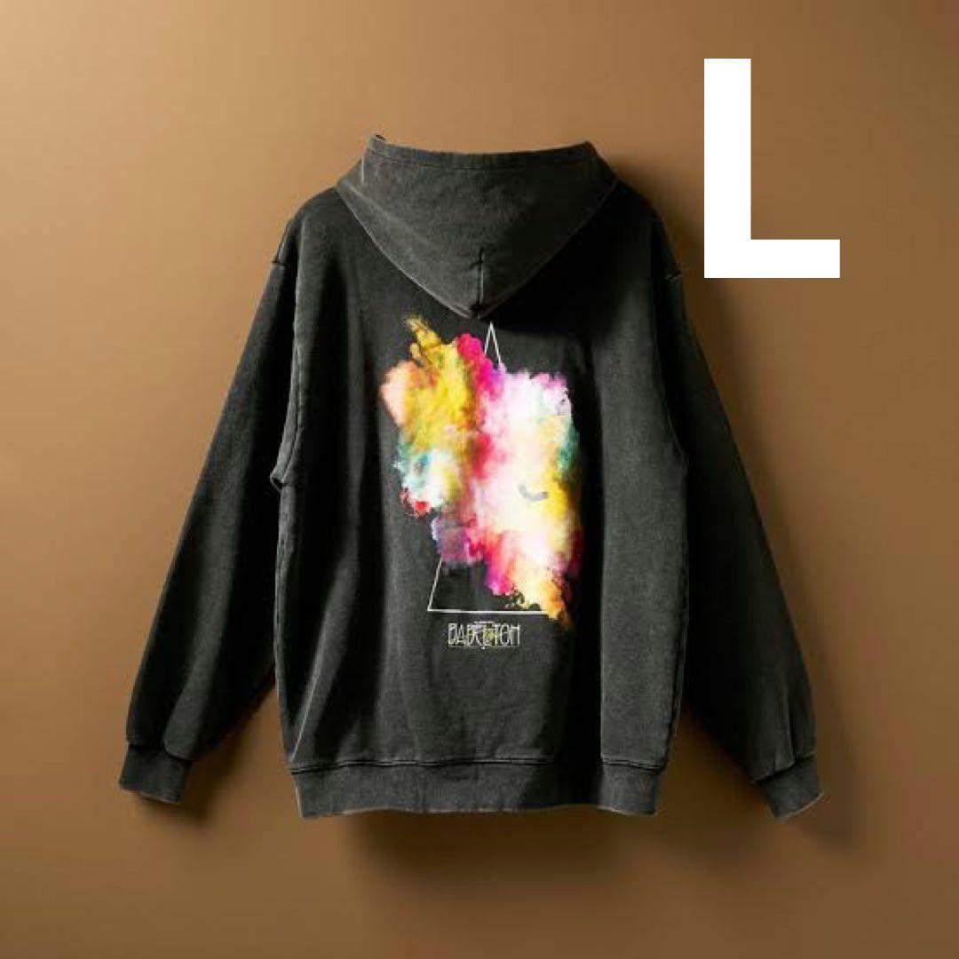 BABELnoTOH “EDEN to BABEL” フーディブラック Lサイズ