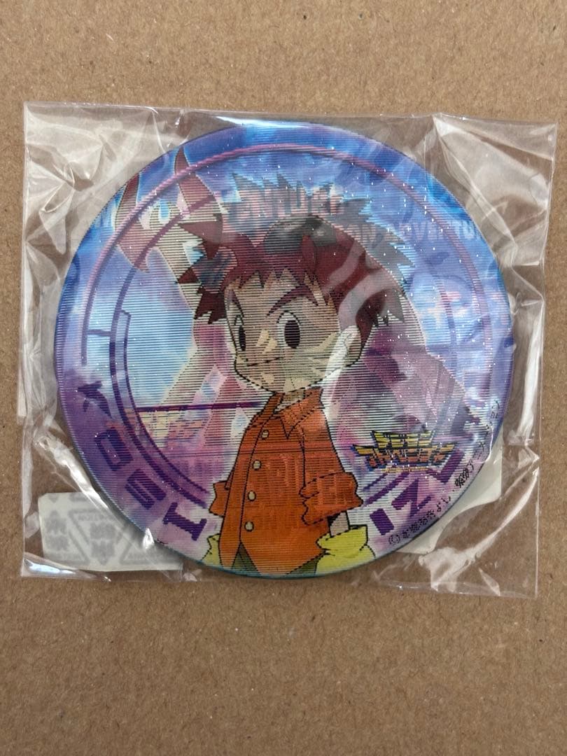 デジモン　チェンジング缶バッジ 泉光子郎 新品未開封