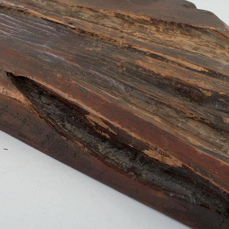 天然木　敷板　飾台　煎茶台　重さ約1443ｇ　V　9350