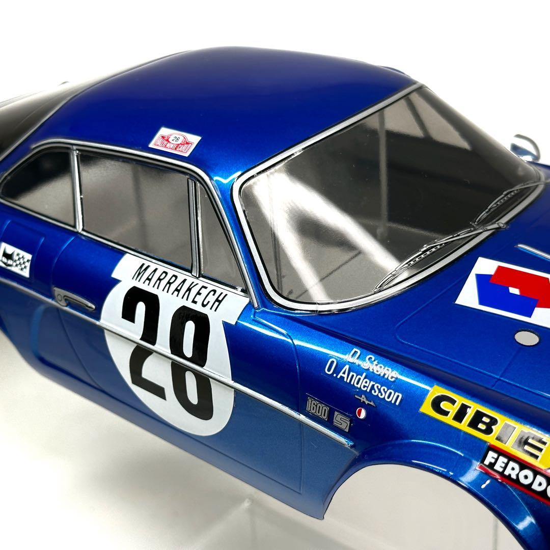 【完成品・未使用】タミヤ『アルピーヌ A110 モンテカルロ '71 』ボディ