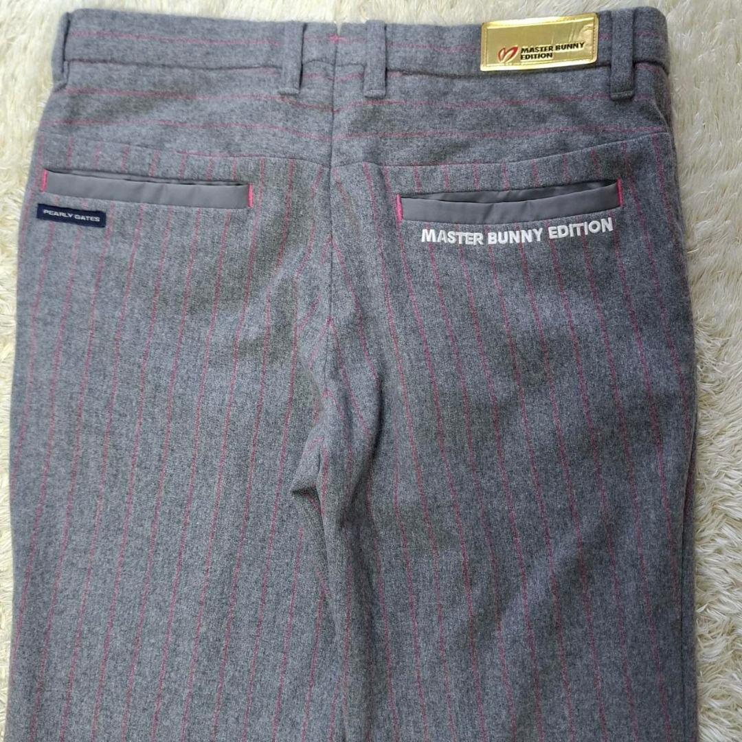 マスターバニーエディション ゴルフ パンツ 5 日本製 毛混 洗濯済