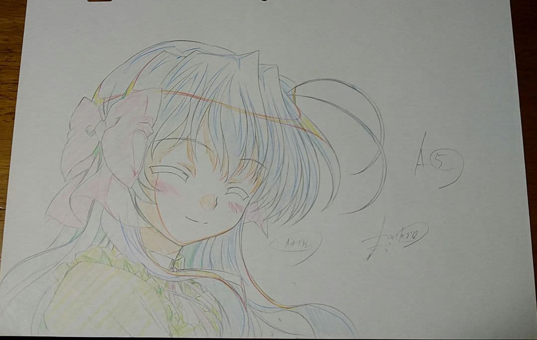 fortune arterial 直筆原画 瑛里華