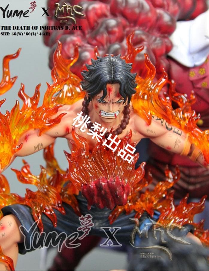 新品未開封『ワンピース』 MRC エースの死 フィギュア ガレキ スタチュー