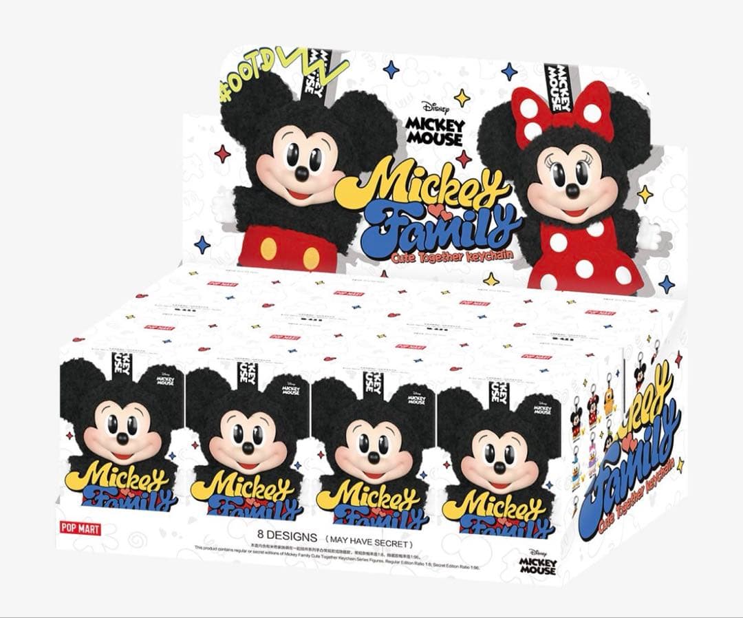POPMART　ポップマート　ディズニー　ミッキーファミリー