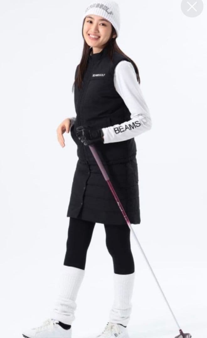 ◆美品◆ BEAMS GOLF 着回し　3way　ワンピース　ブラック　M