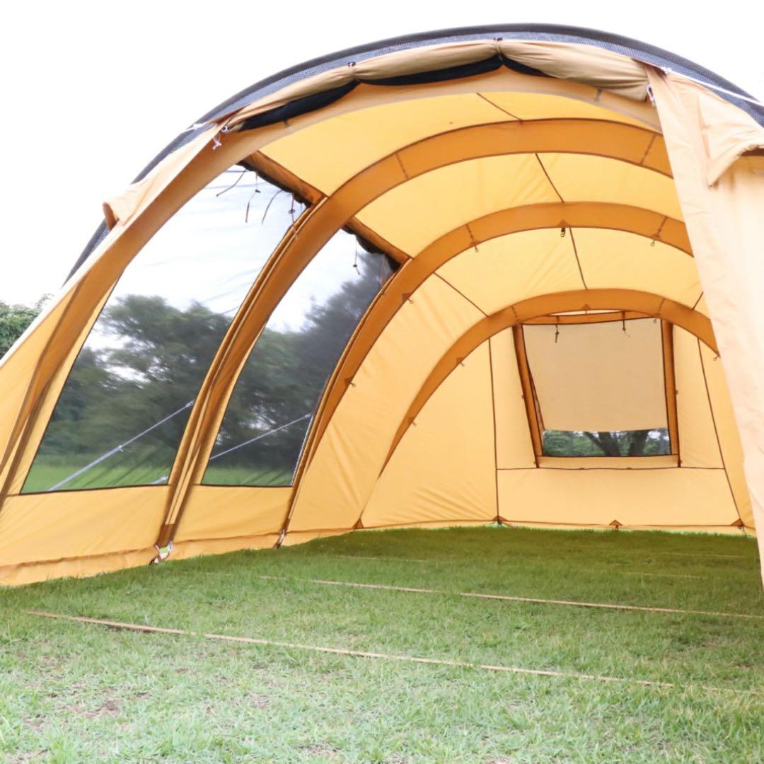 新品　イグニオ 2ルーム型テント　ドームテント 4人用　カマボコ　冬キャンプ