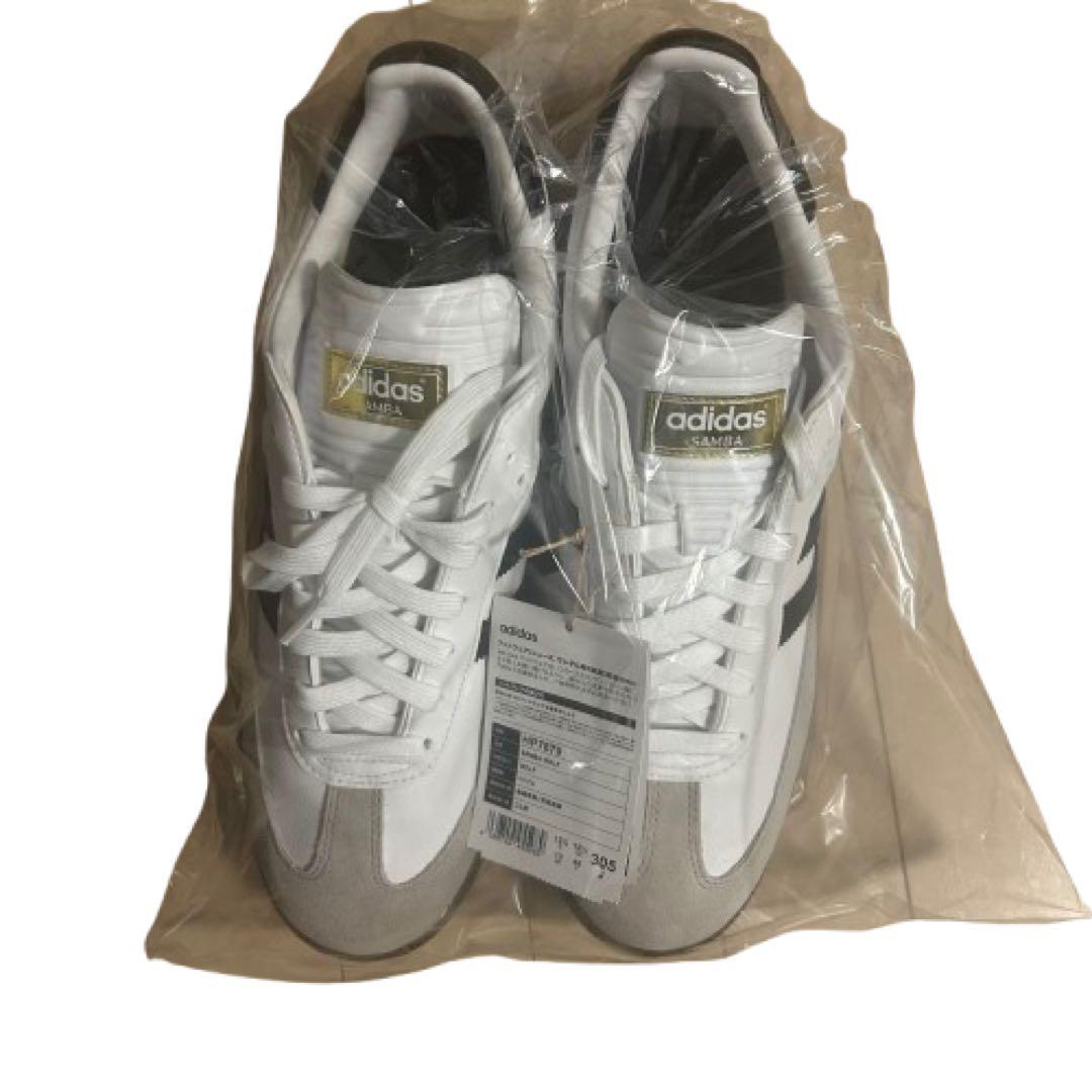 【タグ付新品】アディダス　ゴルフシューズ　サンバ　samba 30.5cm