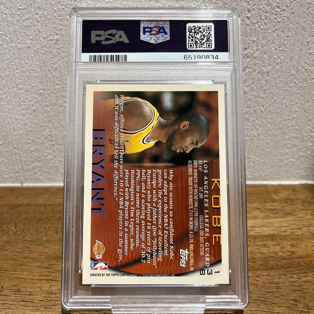 その他 1996 TOPPS Kobe Bryant #138