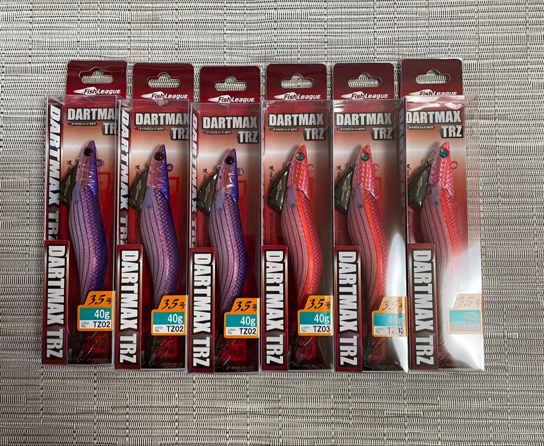 エギリー ダートマックス TRZ 40g TZ02×3個TZ03×3個メル