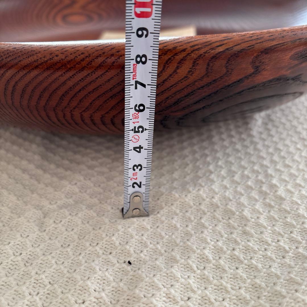 【特大】大鉢　菓子鉢　拭き漆