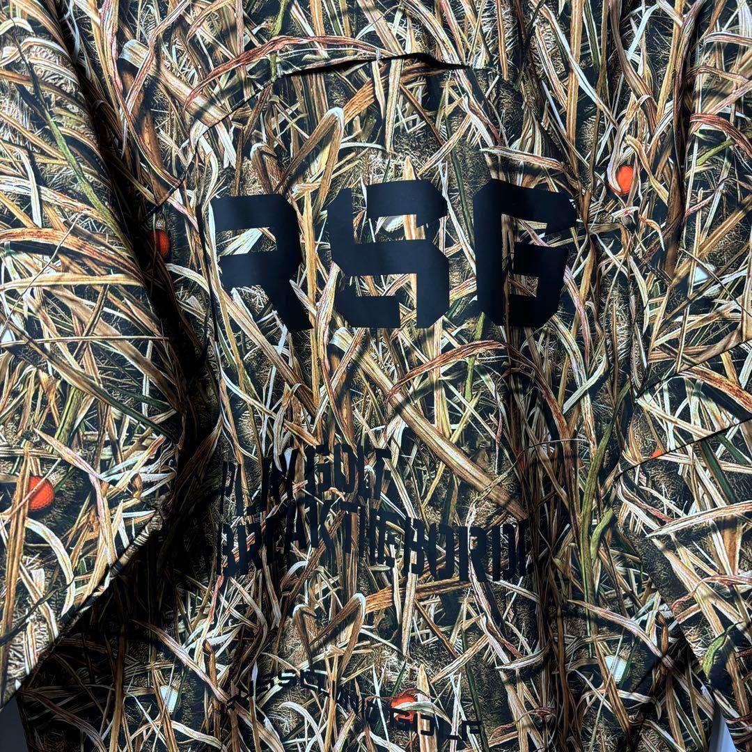 ラッセルノ 2WAY プルオーバー ブルゾン パンツ カモ セットアップ 上下L