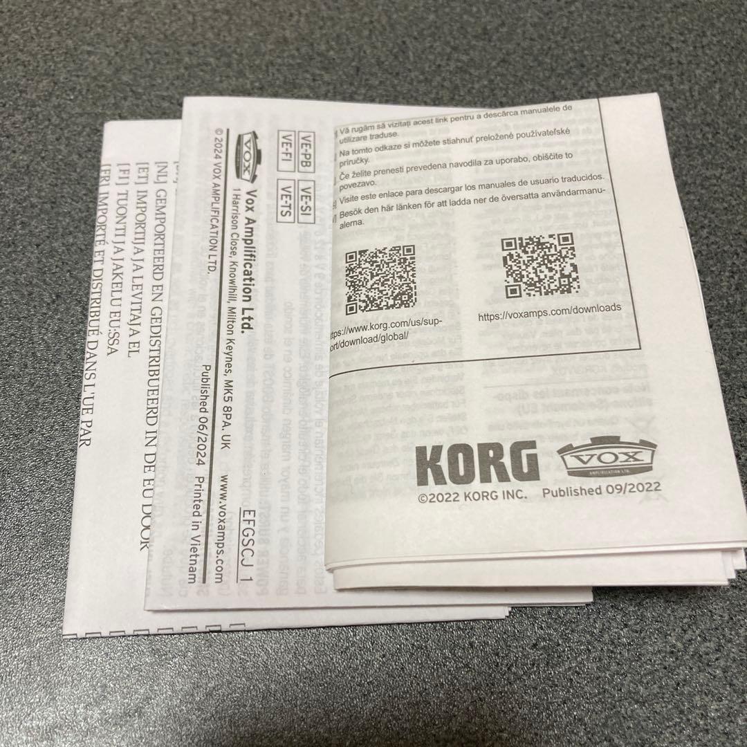 Vox Fuel Injector Tube Overdrive 真空管