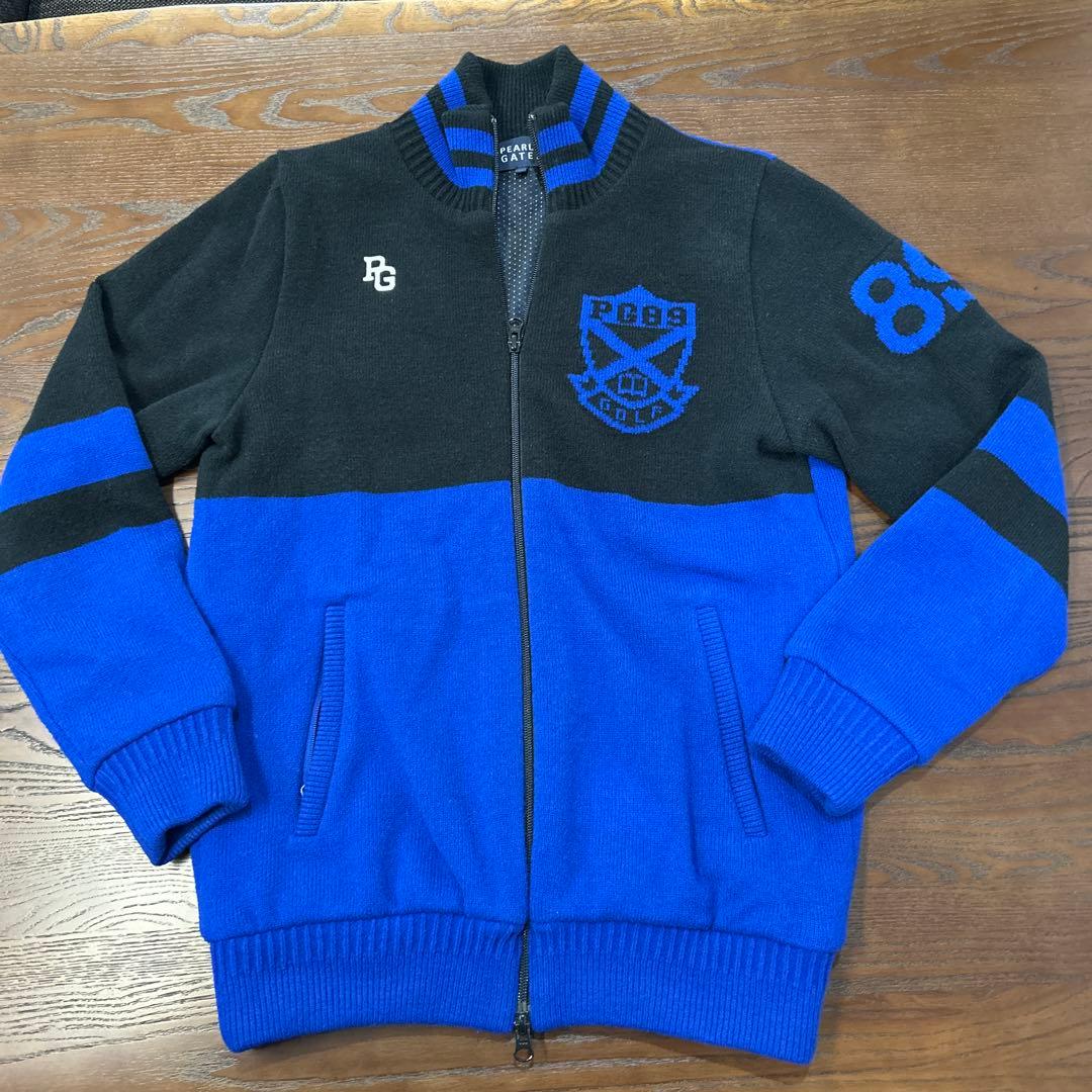 パーリーゲイツ 蓄熱フルジップニットブルゾン　サイズ4