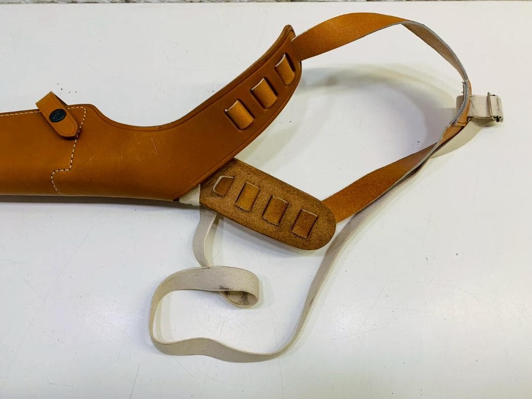 55Z イーストA 296 レザーホルスター 調整可能ストラップ ガンホルダー