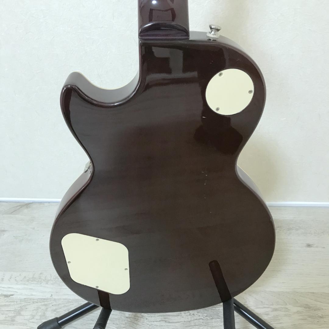 【美品】Epiphone レスポール STANDARD PRO エレキギター 紫