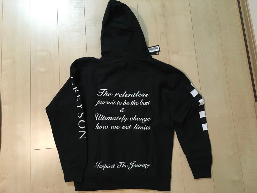 GREYSON グレイソン ブラック パーカー M（L） 新品 未使用