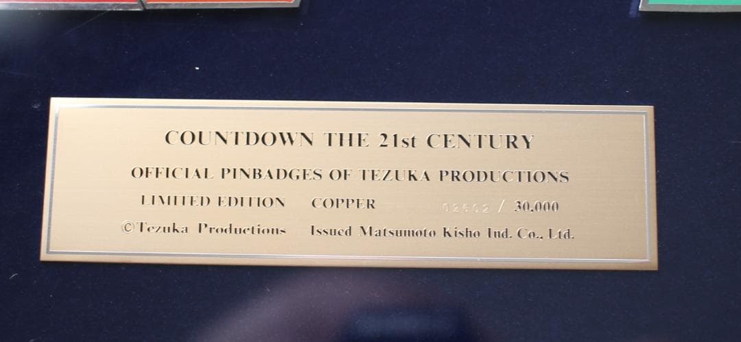 COUNTDOWN THE 21st CENTURY ピンバッジ