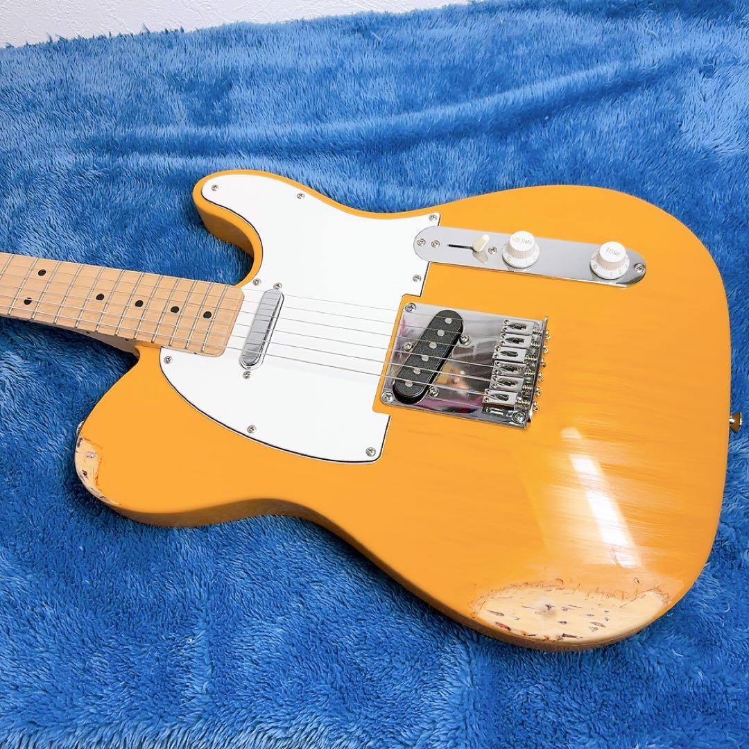 Squier Sonic Telecaster オレンジ レリック加工