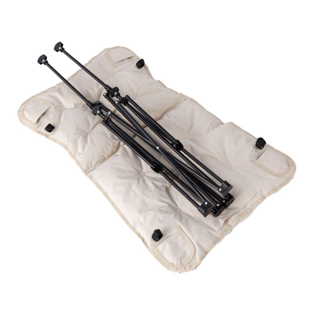 ニトリ　バタフライチェア　BE SO1SS アイボリーベージュ 2脚セット