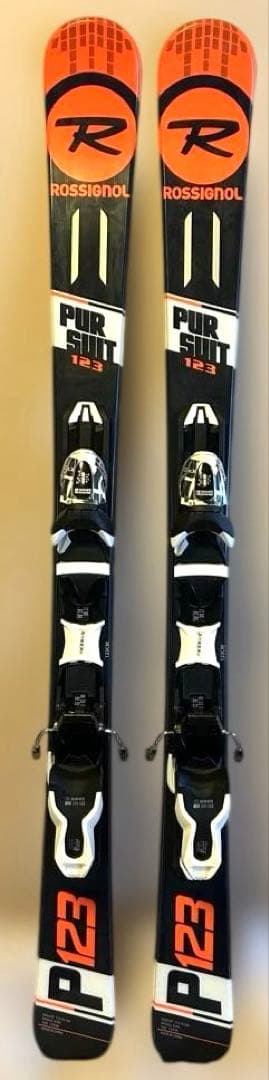 優*亮様 スキー板　ROSSIGNOL PURSUIT 123cm ストック、カ