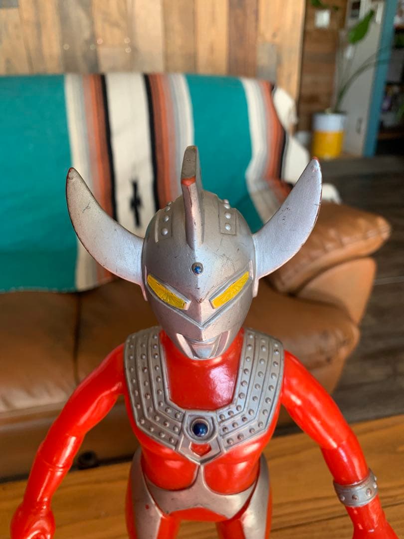 ポピーグレートザウルス　ウルトラマンタロウ　当時物ソフビ